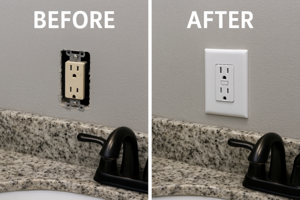 GFCI OUTLET  MATERIALS INCLUDED